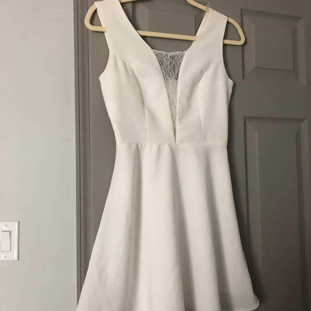 White dress
